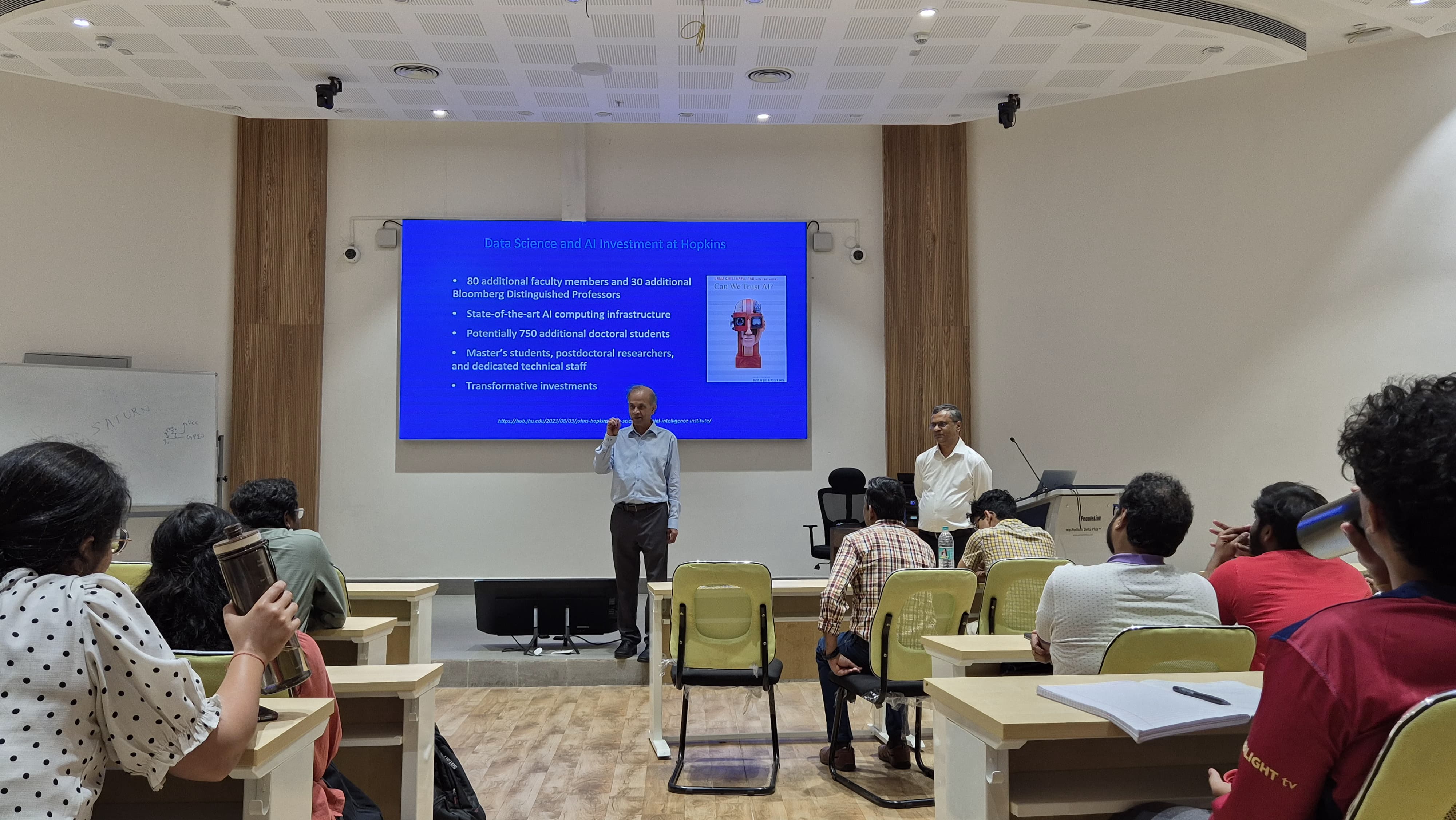 Workshop session with participants